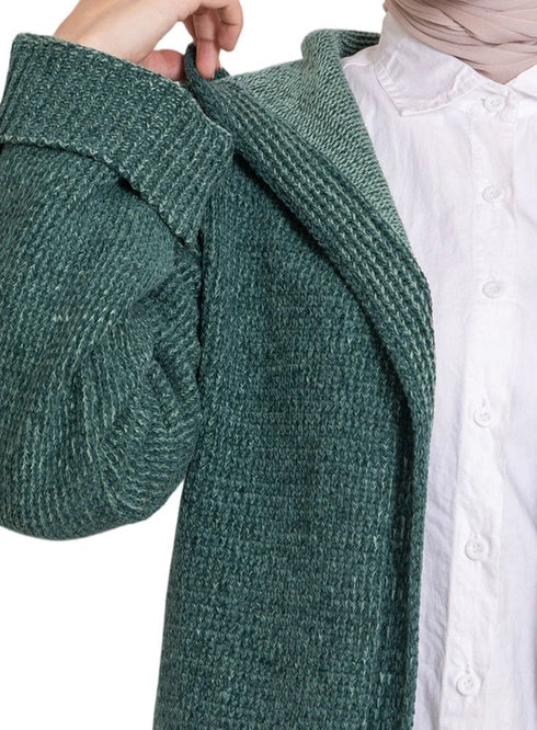Cactus Velvet Cardigan - Khotwh
